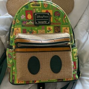 Disney Park Loungefly tiki back pack